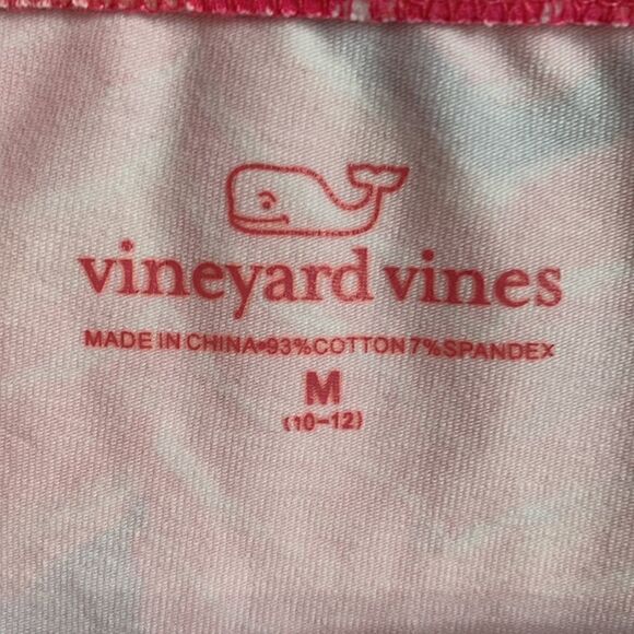 VINEYARD Vines Girls Pink & Purple Print Cotton Skirt Size Med 10/12 - Picture 2 of 5